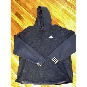 Adidas Sweater Mens 2XL Long Sleeve Hoodie Pullover Sweatshirt Gym Exercise 2574